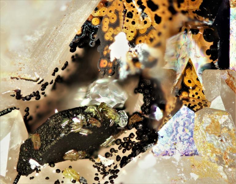 Baryte et Beudantite de la mine Clara en Forêt Noire #49922