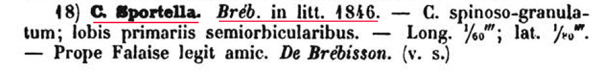 Cosmarium sportella Bréb. var. subnudum W. et G.S. West #81583