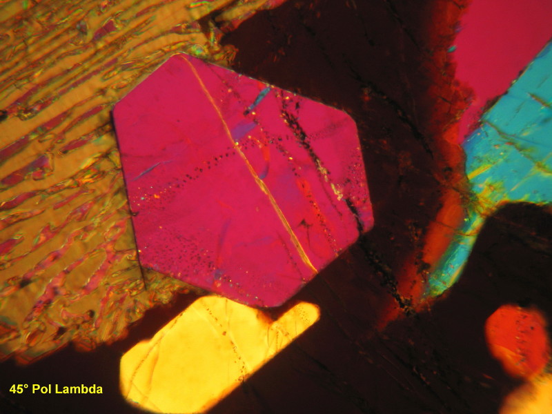 Coupe de labradorite #15025