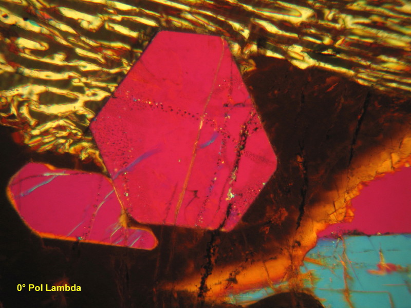 Coupe de labradorite #15022