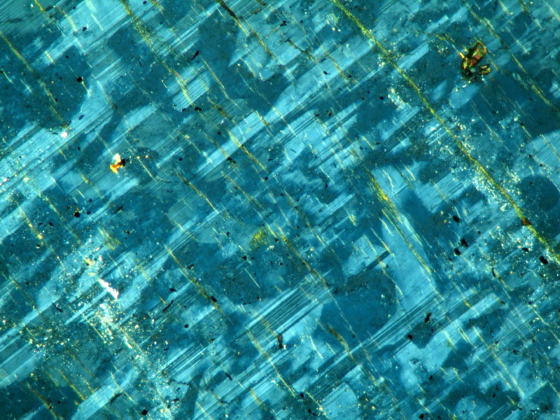 Coupe de labradorite #14990