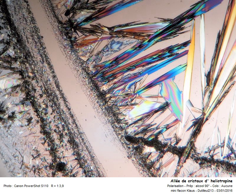 Cristaux d  héliotropine #43165