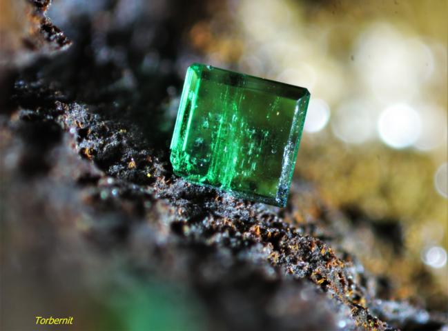 Torbernite avec Luminar 40 #50671